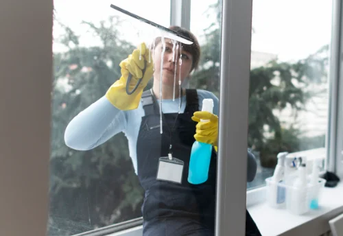 Nettoyage de vitres intérieures et extérieures à Saint-Hilaire-de-Brethmas
